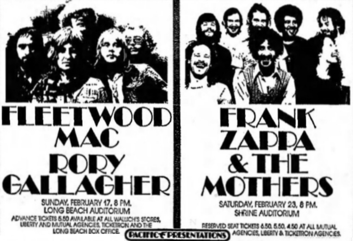 23/02/1974Shrine Auditorium, Los Angeles, CA